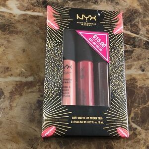NYX soft matte lip cream trio - brand new​